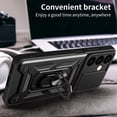 thumbnail image 4 of Funda para teléfono móvil Samsung S24Ultra S23FE con soporte para anillo de dedo M54, cubierta protectora con succión magnética para automóvil, 4 of 4