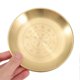 thumbnail image 3 of Jewelry Tray Pentagram Pattern Shaman Ceremony Tray Brass Golden Storage 2Pcs, 3 of 3