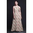 thumbnail image 4 of Bimba Ikat Printed Women Sleeveless Gown Chic Style Long MaxiÂ&nbsp;Dress-X-Large, 4 of 5