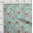 Pastel Mint, variant on oneOone Organic Cotton Poplin Twill Fabric Watercolor Leaves & Peony Floral_Printed Craft Fabric BTY 42 Inch Wide