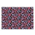 thumbnail image 1 of Love Cutting Board, Silhouette Hearts Pinkish Romantic Shapes Valentines Day Celebration Happy Cheerful, Decorative Tempered Glass Cutting and Serving Board, Large Size, Multicolor, by Ambesonne, 1 of 1