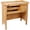 Natural, variant on Solid Wood Jewelry Workbench for Jewelry Making with Storage Drawers - Natural Pine and Rubber Wood Craft Station, 39x18.5x39 Inches
