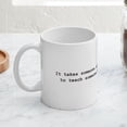 thumbnail image 4 of CafePress - Autism Teacher Mug - 11 oz Ceramic Mug - Novelty Coffee Tea Cup, 4 of 6