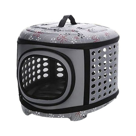 Opolski Travel Outdoor Portable Folding Pet Dog Carrier Breathable Tote Shoulder Bag