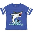 thumbnail image 3 of Inktastic Great White Shark Jumping Boys or Girls Toddler T-Shirt, 3 of 5