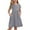 10# Gray, variant on Short Sleeve Dress Girls with Pocket Summer Kids Toddler Skater Twirl A Line Solid Color T-Shirt Dress Casual 3-14 Y, Light Blue