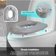 thumbnail image 2 of Inflatable Toilet Seat Cushion Height Adjustable Donut Cushion Toilet Seat Height Adjustable PVC Toilet Support Cushion For Seniors Elderly Disabled, 2 of 5