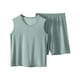 thumbnail image 1 of Odeerbi 2-16 Años Niños Niñas Pijama de Verano de Algodón Con Camiseta de Tirantes Conjunto de Pantalones Cortos Suave Ropa de Dormir Conjunto de Pijama de Dos Piezas, 1 of 4