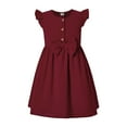 PatPat Family Matching Dresses Burgundy Baby Girl 36 Months Mommy and