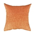 thumbnail image 2 of Throw Pillow Covers Decorative 16 X 16 Inches Cotton Thread Solid Soft Cushion Cases for Couch Sofa Bed Living Room Farmhouse （Orange）, 2 of 6