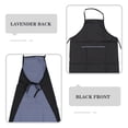 thumbnail image 5 of MEIBUTYUP Black Polyester Hairdresser Apron for Salon and Kitchen 3Pcs, 5 of 6