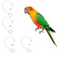 thumbnail image 1 of kurtrusly Parrot Stainless Steel Eight-ring Anklet Pet Bird Cockatiel Foot Chain 6, 1 of 8