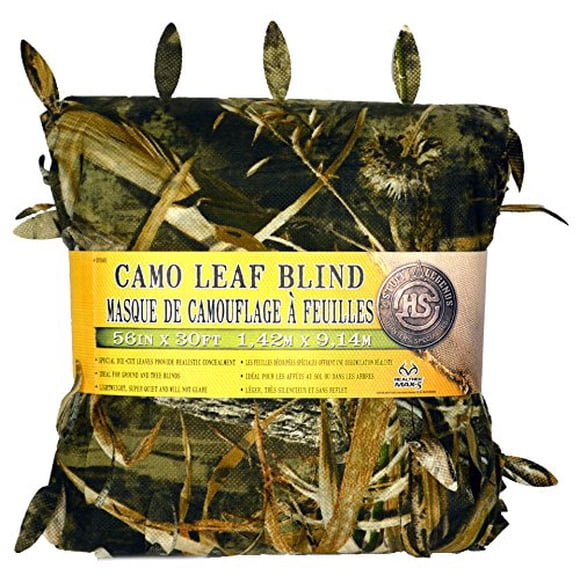 Hunter's Specialties Camo Leaf Blind Material, Realtree Advantage Max-5, 56" x 30