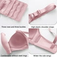 thumbnail image 3 of Iyufng Bras for Women,Push up Wireless Bra,Women's Bra Soild Wire Underwear Bra Everyday Comfortable Breathable Bra Underwear,Womens Bras Plus Size, 3 of 3