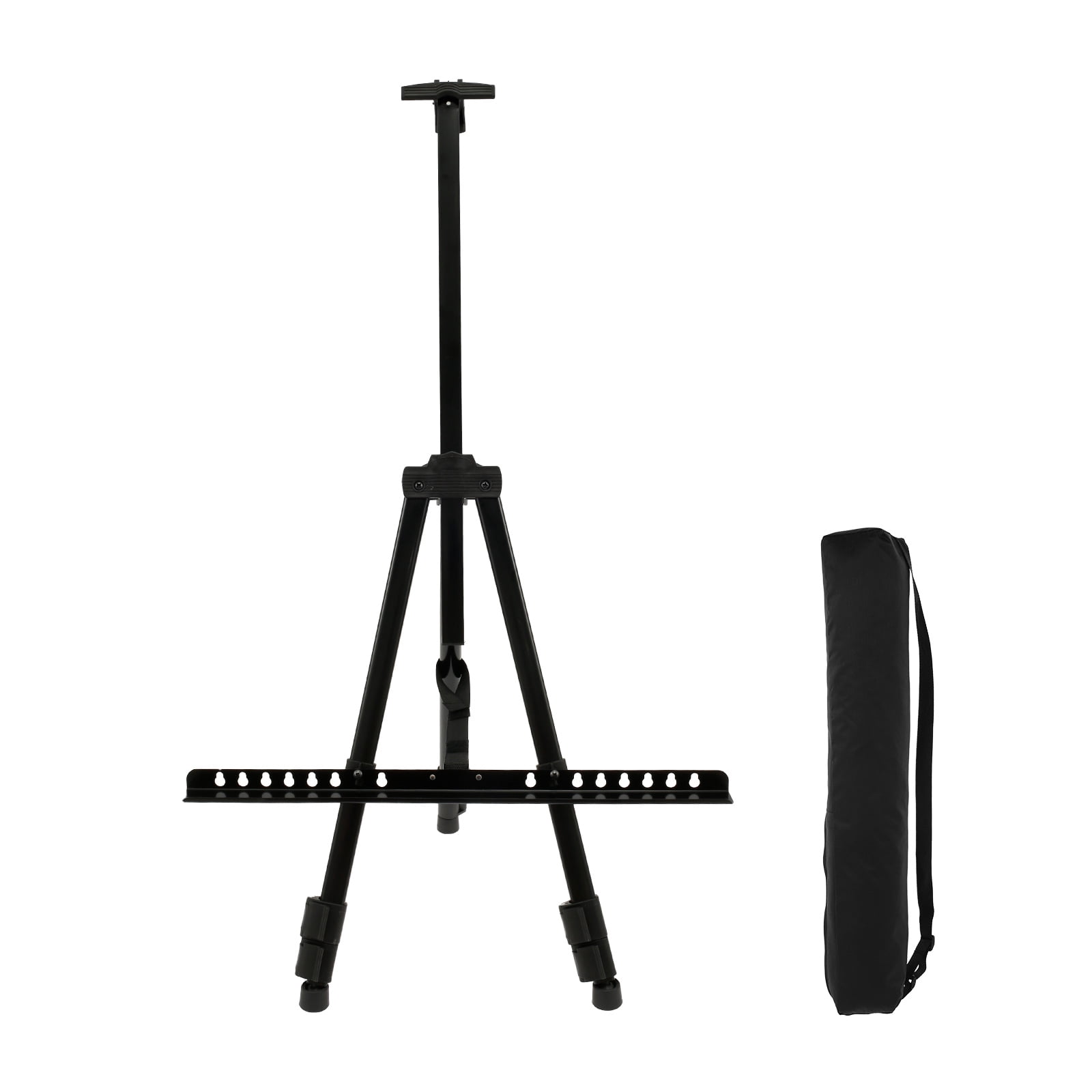 Easels for Painting Art Painting Display Easel Stand Adjustable Metal Easel Tripod Height from 20 to 65 Inches Portable Artist Easel Collapsible Easel Tripod Stand with Carrying Bag for Painting