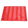 thumbnail image 1 of Classroom Pocket Chart, Clear Pocket Chart Combination Use 5 Rows Polyester PVC Single Use  For Kids For Activities For Home Red, 1 of 8