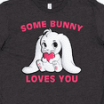 thumbnail image 4 of Inktastic some bunny loves you Youth T-Shirt, 4 of 5