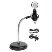 Rockville RCM03 Studio Podcast Recording Microphone+Samson Gooseneck Mic Stand