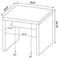 thumbnail image 4 of Plethoria Home Brianna Mango 2-piece Rectangular Coffee and End Table Set, 4 of 11