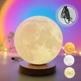 thumbnail image 4 of Sun Lamp, 360-Degree Lighting, 10000 Lux UV-Free Light, Adjustable Brightness & Color Temperatures, Smart Timer Settings & Memory Function For Home, Office (5.9 Inch), 4 of 6