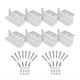 thumbnail image 1 of Kit de 8 Soportes de Montaje para Paneles Solares, Soporte Tipo Z para Techo, Soporte para Panel Fotovoltaico, Soporte Tipo Z para Coche, , Caravana, A, 1 of 5