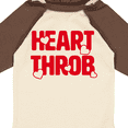 thumbnail image 4 of Inktastic Heart Throb (red) Boys or Girls Long Sleeve Baby Bodysuit, 4 of 5