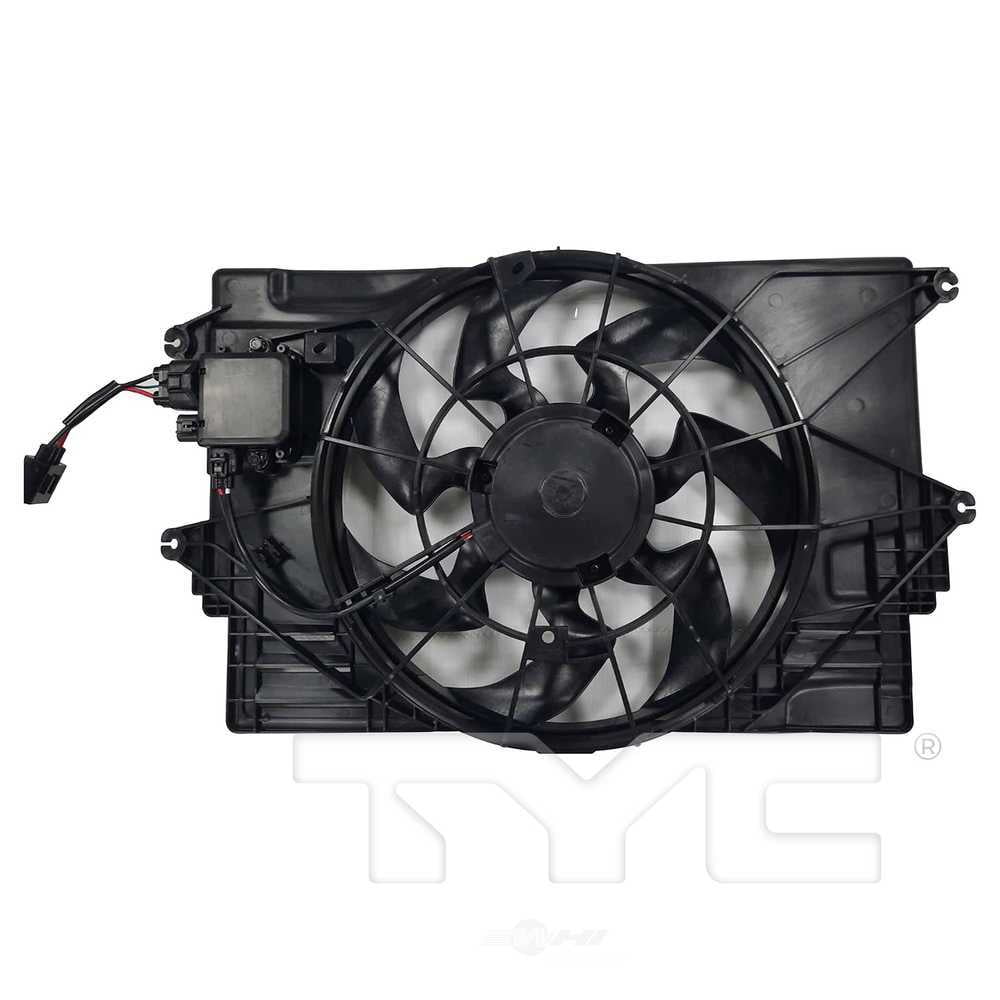 TYC 625150 Dual Radiator And Condenser Fan Assembly