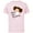 Soft Pink, variant on Star Wars Kawaii Princess Leia Moms Rule The Galaxy - Short Sleeve Cotton T-Shirt for Adults - Customized-Athletic Heather