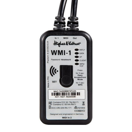 Hughes & Kettner WMI-1 Wireless Midi Interface