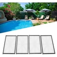 thumbnail image 2 of yeuweold Pack of 4 Robotic Pool Filters Rcx70101 Tigershark Aquavac Element Tiger Shark Sharkvac Filtered Pool Cleaning Product for Robotic Pool Cleaners, 2 of 5