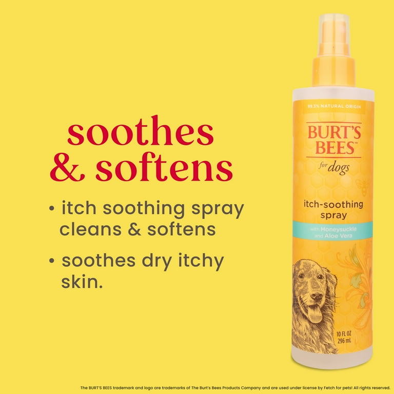 Burt's Bees Natural Pet Care Dog and Puppy Anti-Itch Spray 10 oz