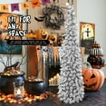 thumbnail image 6 of Ayieyill 5ft Halloween Tree with Ghost Faces Pop up Pencil Tree , Indoor/Outdoor Party Tree, Black, 6 of 8