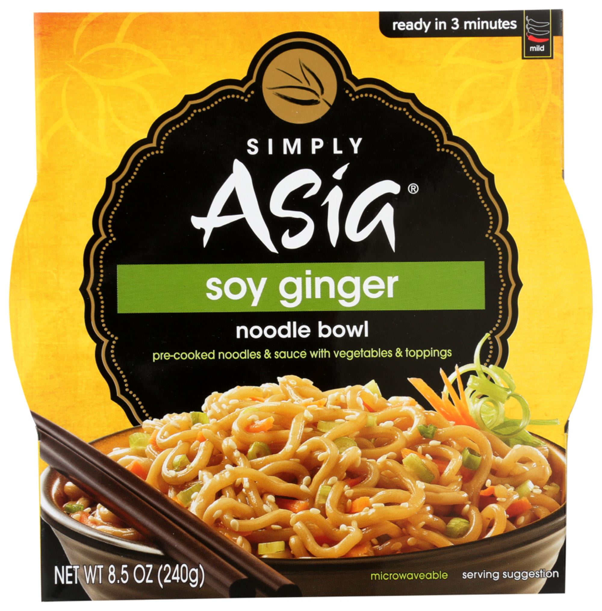 Simply Asia Soy Ginger Noodle Bowl, 8.5 Oz