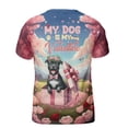 thumbnail image 2 of My Dog Is My Valentine Cute Pitbull in Gift Box All Over Print 3D Shirt Unisex Merch Terrier Dog Lover - 3006, 2 of 6