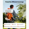 thumbnail image 2 of KFFKFF Backpack Fogger Sprayer, 63CC 3HP Engine, Gas Powered Fogger Sprayer with 4 Gallon Tank, Powder and Liquid Mister Duster System, 2 of 9