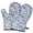 Pioneer Flower Floral, variant on Pioneer Flower Floral Print Pattern Oven Mitt 2-Pack Set, Heat Resistant Kitchen Gloves, 7.7" X 12"