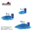 thumbnail image 3 of Vidrio para Fuego Stanbroil 4.5 kg Azul Aqua para Chimenea y Fogón, 3 of 6