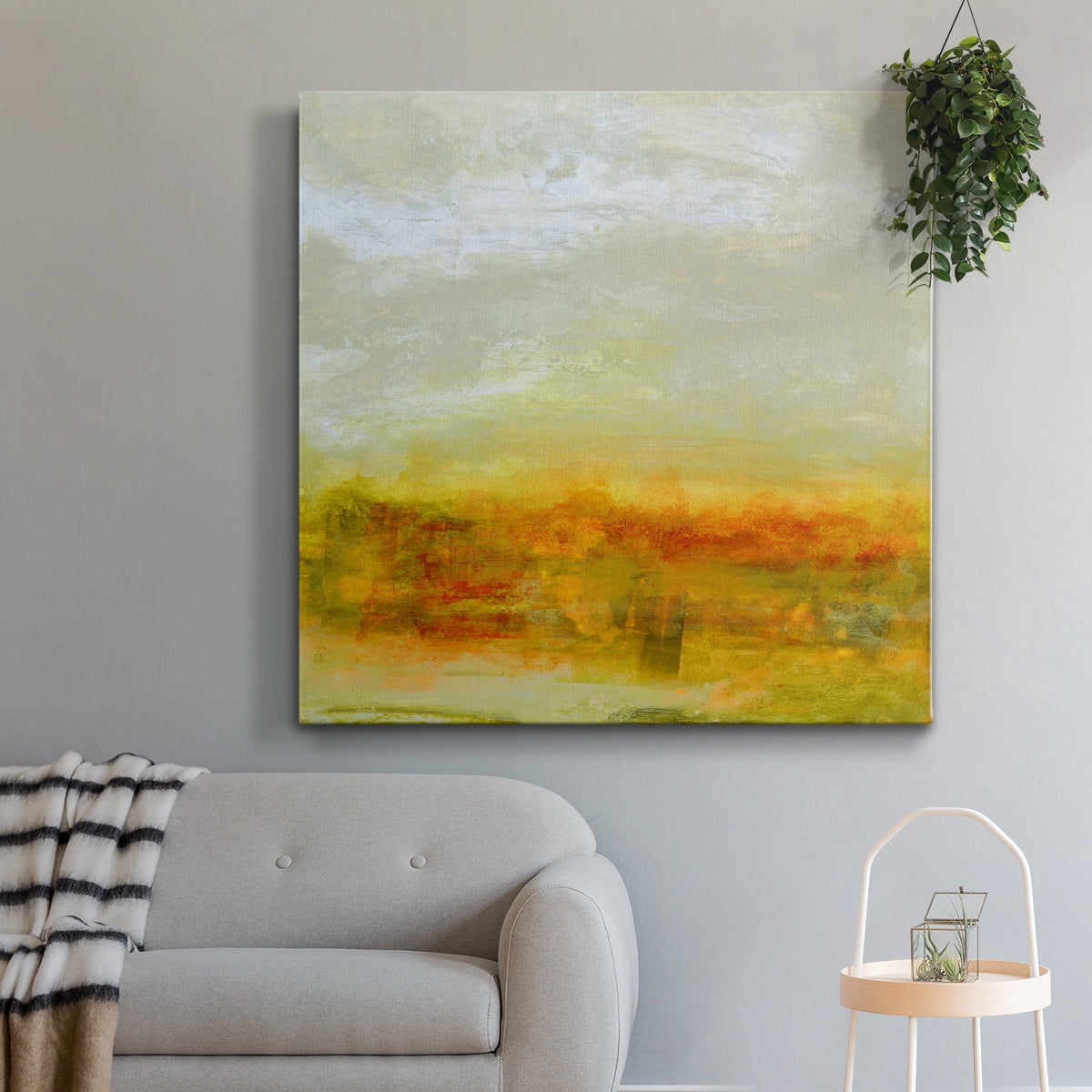 Wexford Home Burst of Warmth-Premium Gallery Wrapped Canvas, 32" x 32" - Ready to Hang