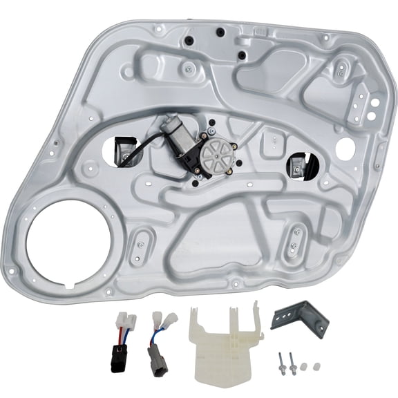 Window Regulator Compatible with 2009-2012 Hyundai Elantra Front, Right Passenger Power With Motor