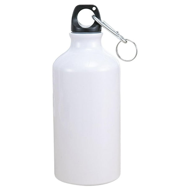 Deporte de botella de agua en de sublimación portátil con mosquetón para impresión de transferencia térmica