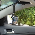 thumbnail image 3 of Multifunction Car Phone Holder Mount, 360° Rotating & Retractable Sun Visor Cell Phone Mount for GPS Navigation & Streaming, Stable & Shockproof, Universal, 3 of 8