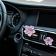 thumbnail image 4 of Clips ambientadores de 2 paquetes de flor de melocotón para coche • Clip para ventilación de resina para flores • Aromaterapia duradera para coche • Diseño de brillo a 360° • Listo para regalo, 4 of 7