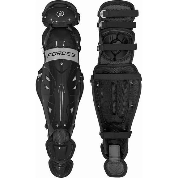FORCE3 Defender Catcher Leg Guards with Dupont Kevlar