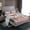 Grey Pink, variant on Feelyou Snowman Full Size Sheets for Kids, Christmas Cartoon Cabin Bed Sheets, Western Festival Sheet Sets, Lightweight Room Decor, 4pcs