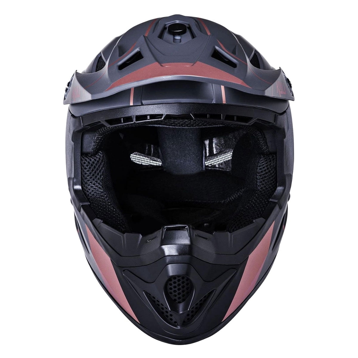 Kali Protectives Zoka Stripe Full-Face Helmet - Matte Black/Bronze Small