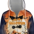 thumbnail image 4 of Mummy Poodle Happy Halloween with Pumpkins Bats Spooky Fun All Over Print 3D Hooded Duffle Toggle Coat Poodles Dog Lover Gifts Idea - 00019, 4 of 6