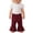 Red, variant on JTieacloth Girls Casual Pants Velvet Flare Pants For Baby Girls Soft Corduroy Trousers With Embossed Pattern Warm Winter Casual Outfit,Sizes 6-9 Months