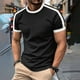 thumbnail image 1 of pstuiky camiseta de hombre, Camisa tipo blusa informal de manga corta con cuello vuelto y botones para hombre camisas casuales para hombre l, 1 of 8