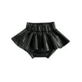 thumbnail image 1 of Xingqing Toddler Infant Baby Girls Kids Culottes Solid Color Ruffled High Waist Pantskirt Short Pants, 1 of 8