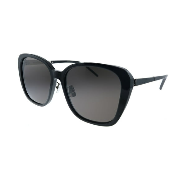 Saint Laurent SL M78/F Plastic Womens Oversized Sunglasses Black 58mm Adult